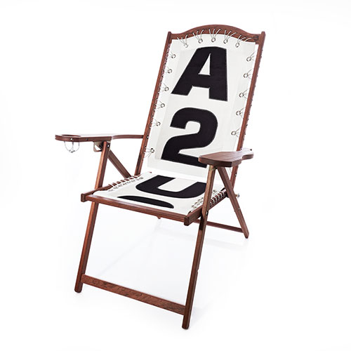 Vintage Black A2U Lounge Chair