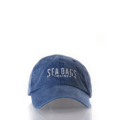 Sea Bags Baseball Hat - Distressed Navy