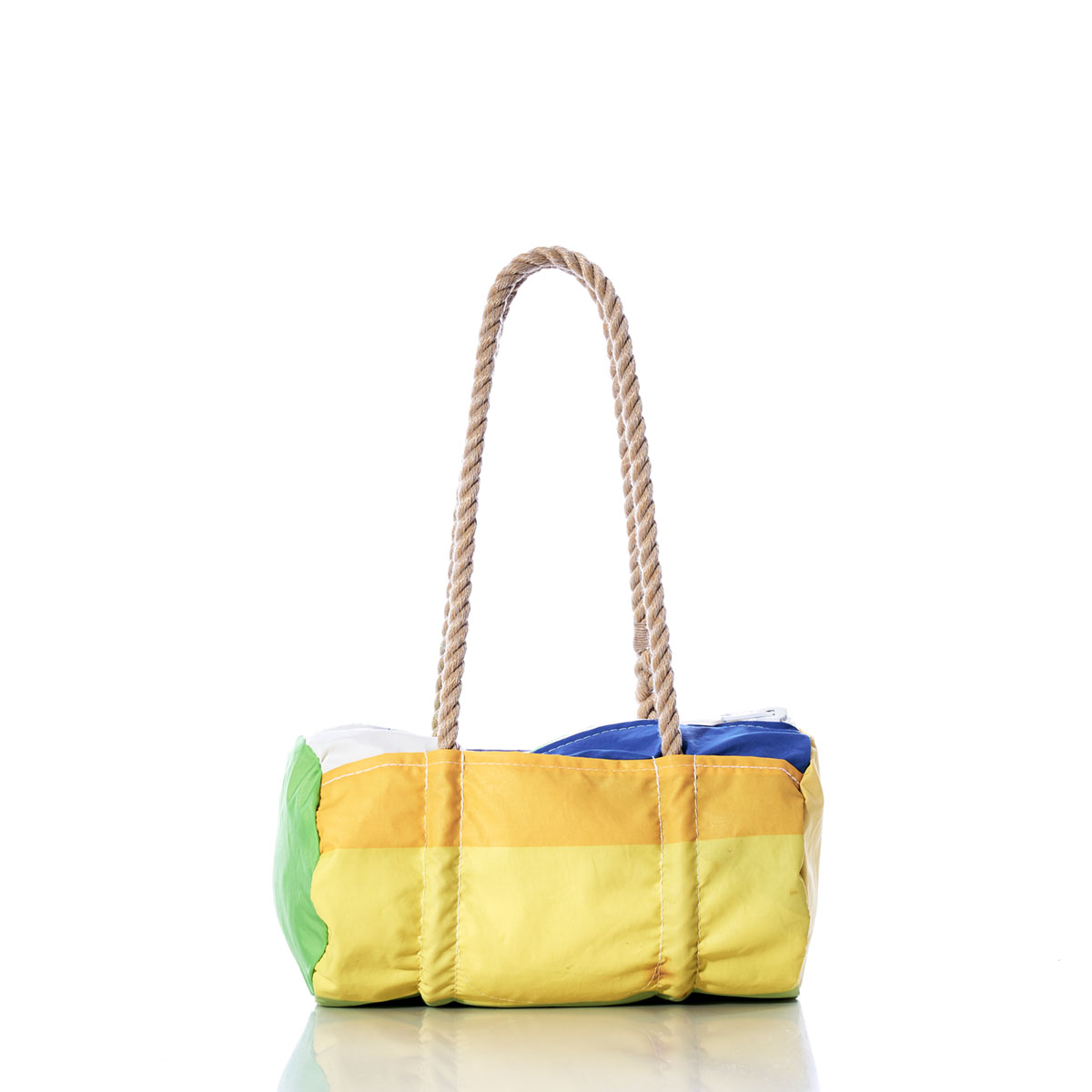 Vintage Rainbow Baguette Bag
