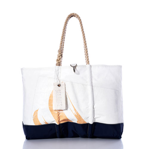 Vintage Faded Graphic Ogunquit Beach Tote