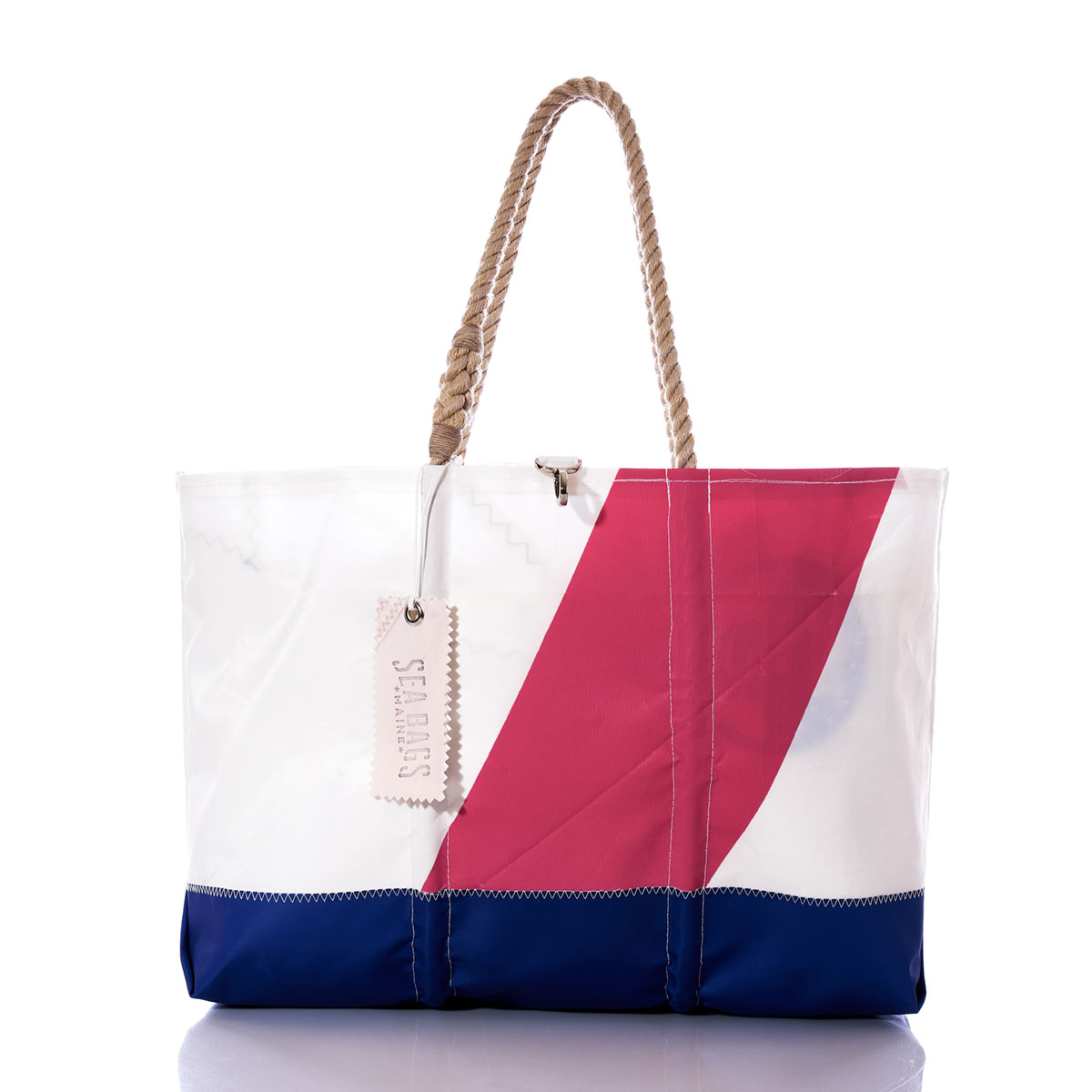 Vintage Pink 7 Ogunquit Beach Tote