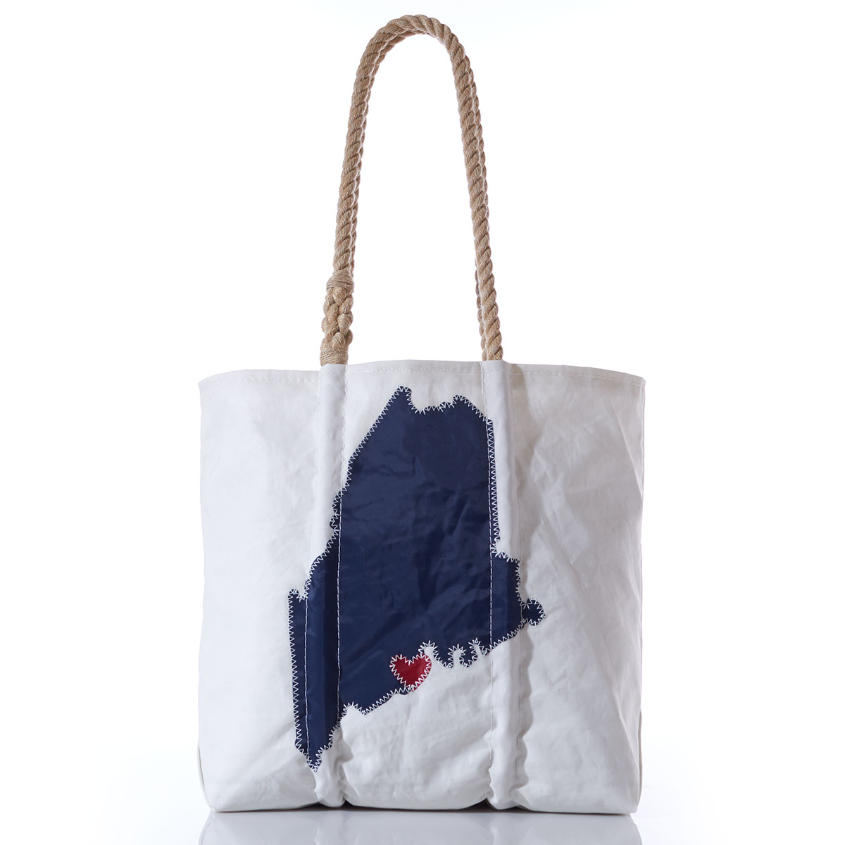 Sea Bags, Recycled Sail Cloth Custom Name Boat Tote