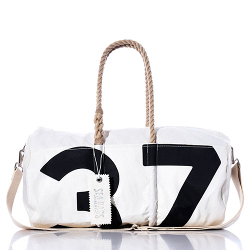 Vintage Black 37 Duffel