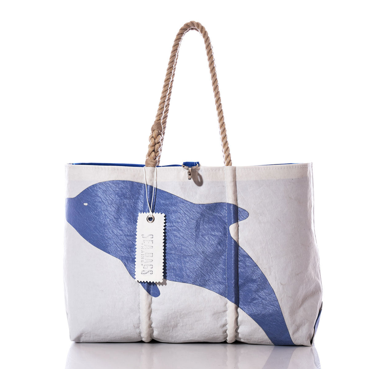 Auction Blue Dolphin Tote