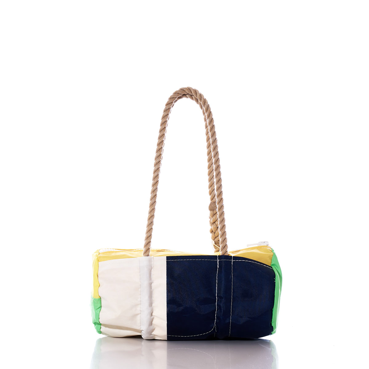 Vintage Blue Multicolor Baguette Bag