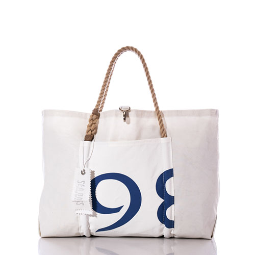 Vintage Blue 36 Wharf Tote
