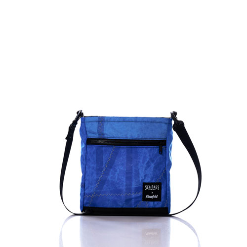 Vintage Blue Small Voyager Crew Crossbody
