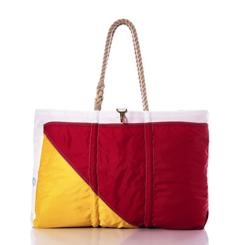 Oscar Heritage Signal Flag Large Tote