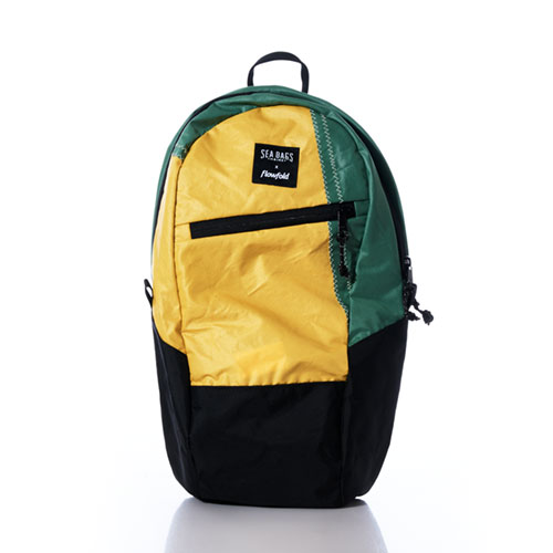 Vintage Crew Green and Yellow Backpack