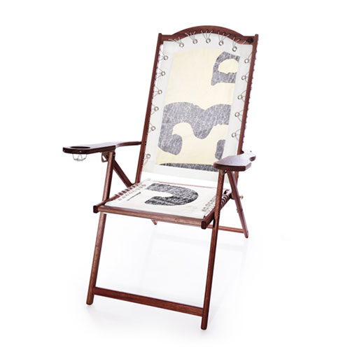 Vintage Mount Gay Lounge Chair
