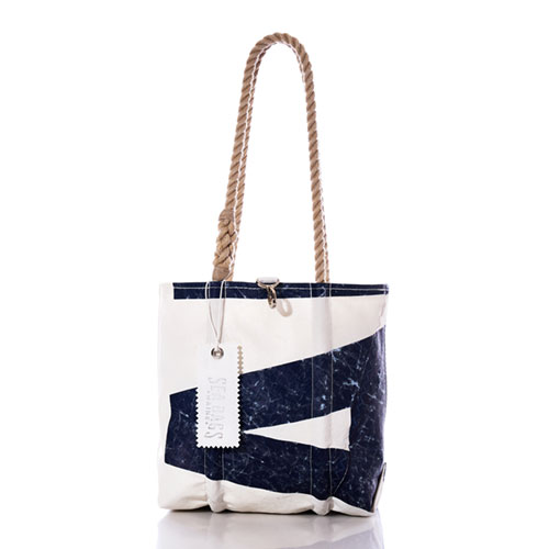 Vintage Blue A Handbag