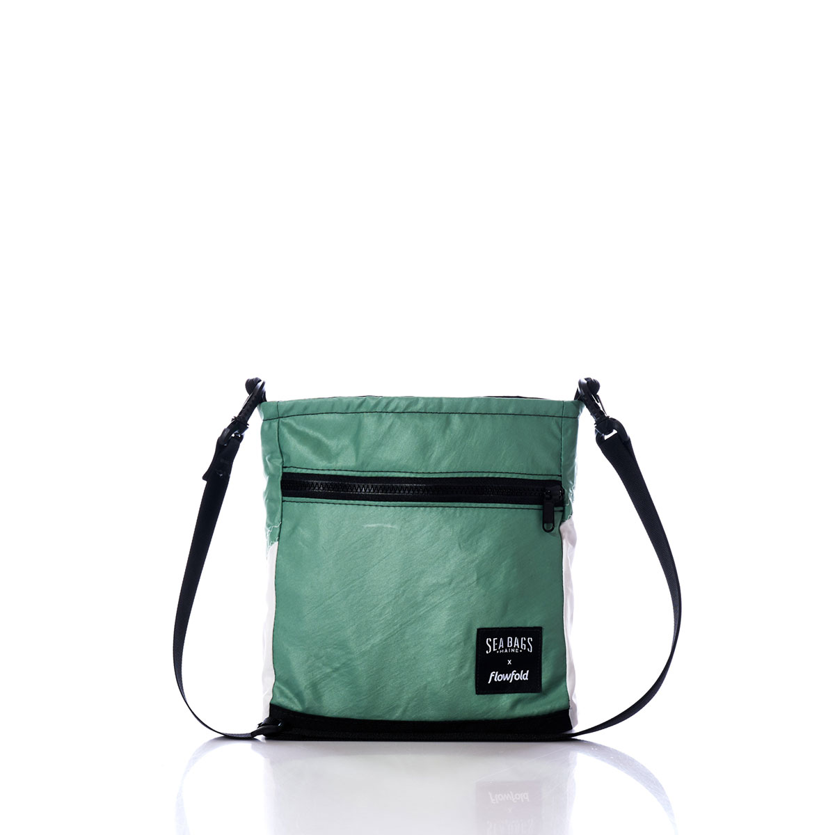 Sea Bags Vintage Green Small Voyager Crossbody