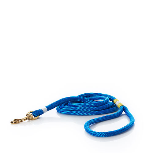 Maine Rope Dog Leash - Blue