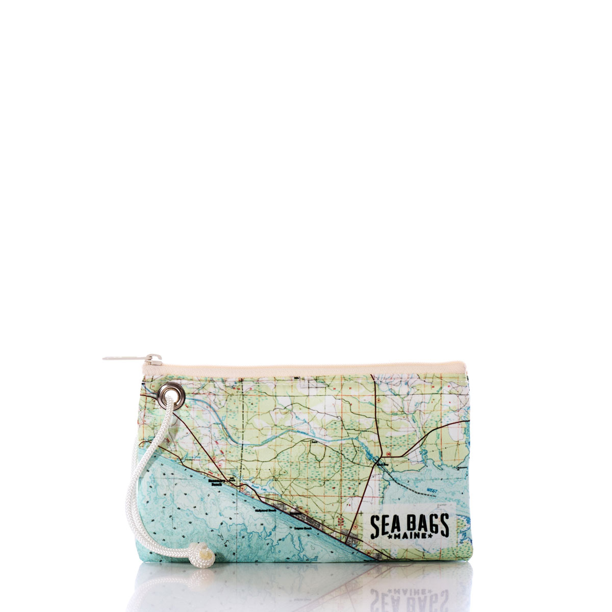 Emerald Coast Nautical Chart Wristlet