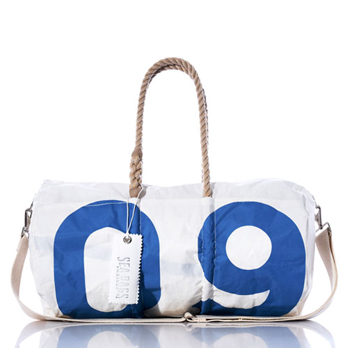 Vintage Blue 09 Duffel
