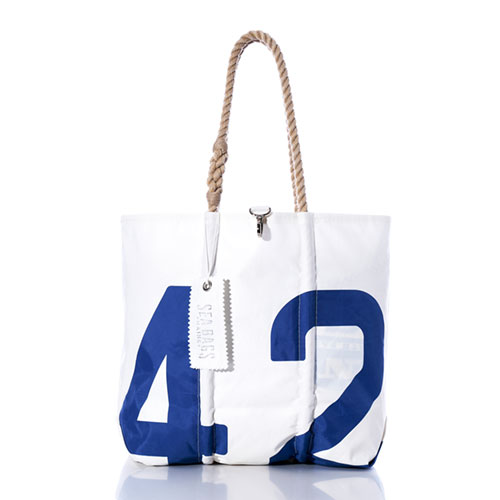 Vintage Blue 42 Medium Tote