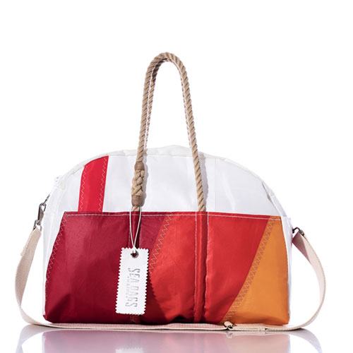 Vintage Rainbow Weekender