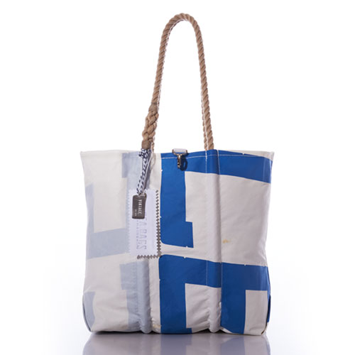 Vintage Blue CE Medium Tote