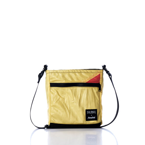 Vintage Yellow Small Voyager Crew Crossbody