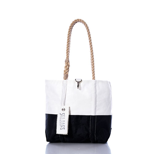 Vintage Black and White Handbag