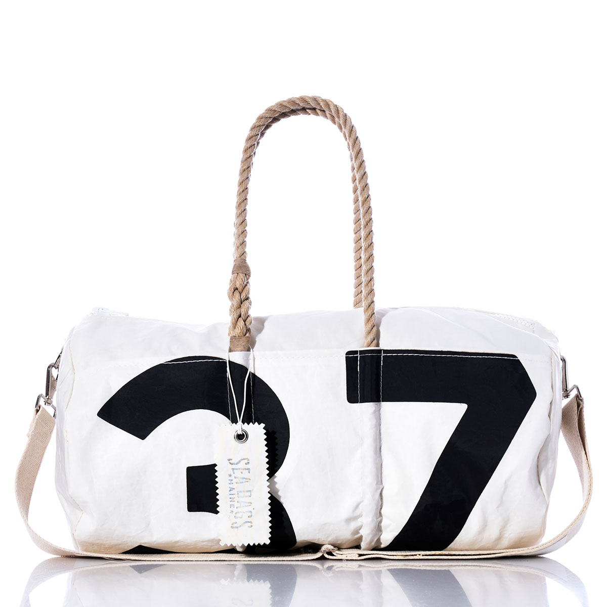 Vintage Black 37 Duffel
