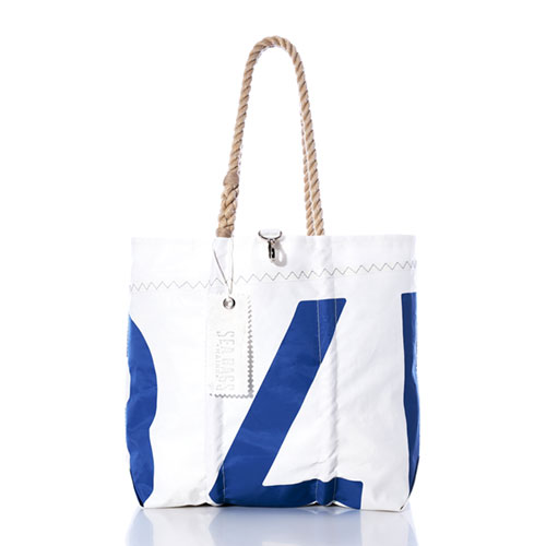 Vintage Blue 17 Medium Tote