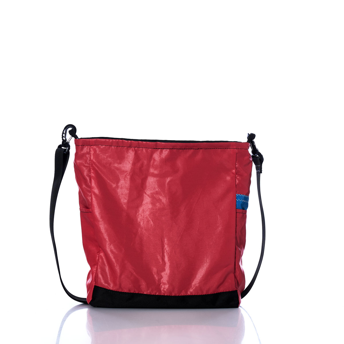 Vintage Red and Blue Medium Voyager Crew Crossbody