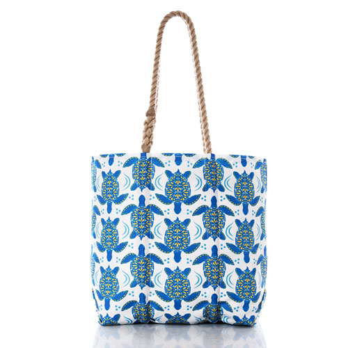 Swimming Sea Turtles Tote