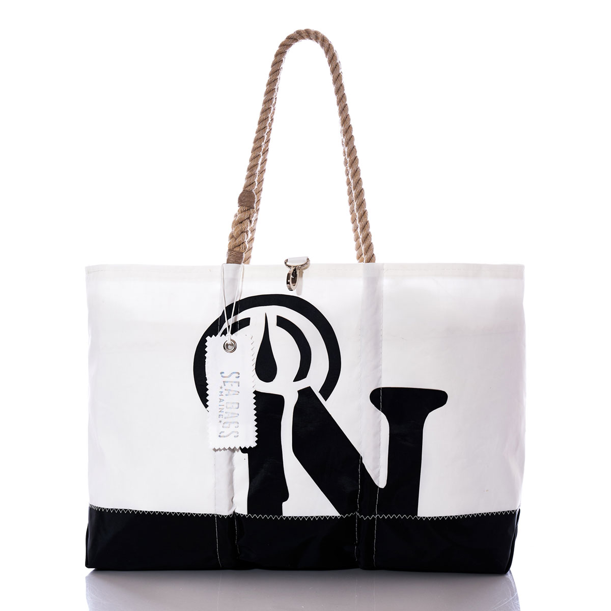 Vintage Black N Ogunquit Beach Tote