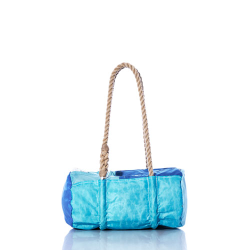 Vintage Blue Baguette Bag