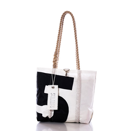 Vintage Black 5 Handbag