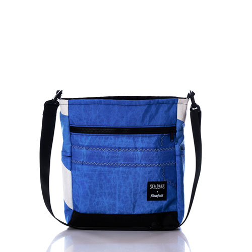 Vintage Blue Medium Voyager Crew Crossbody