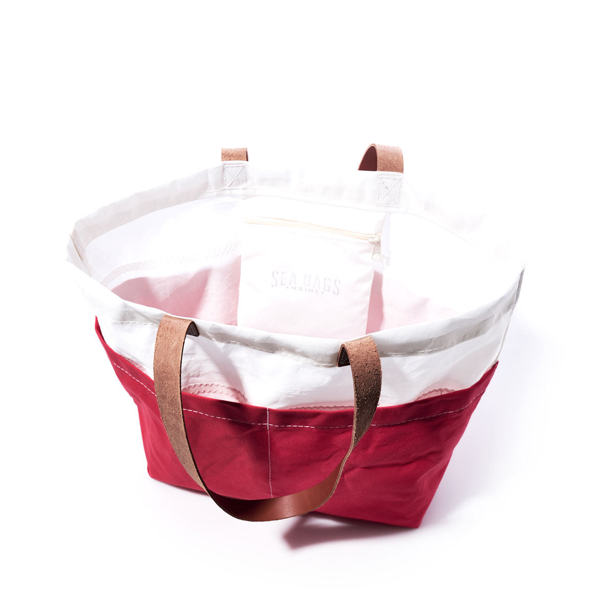 Red Chebeague Market Tote