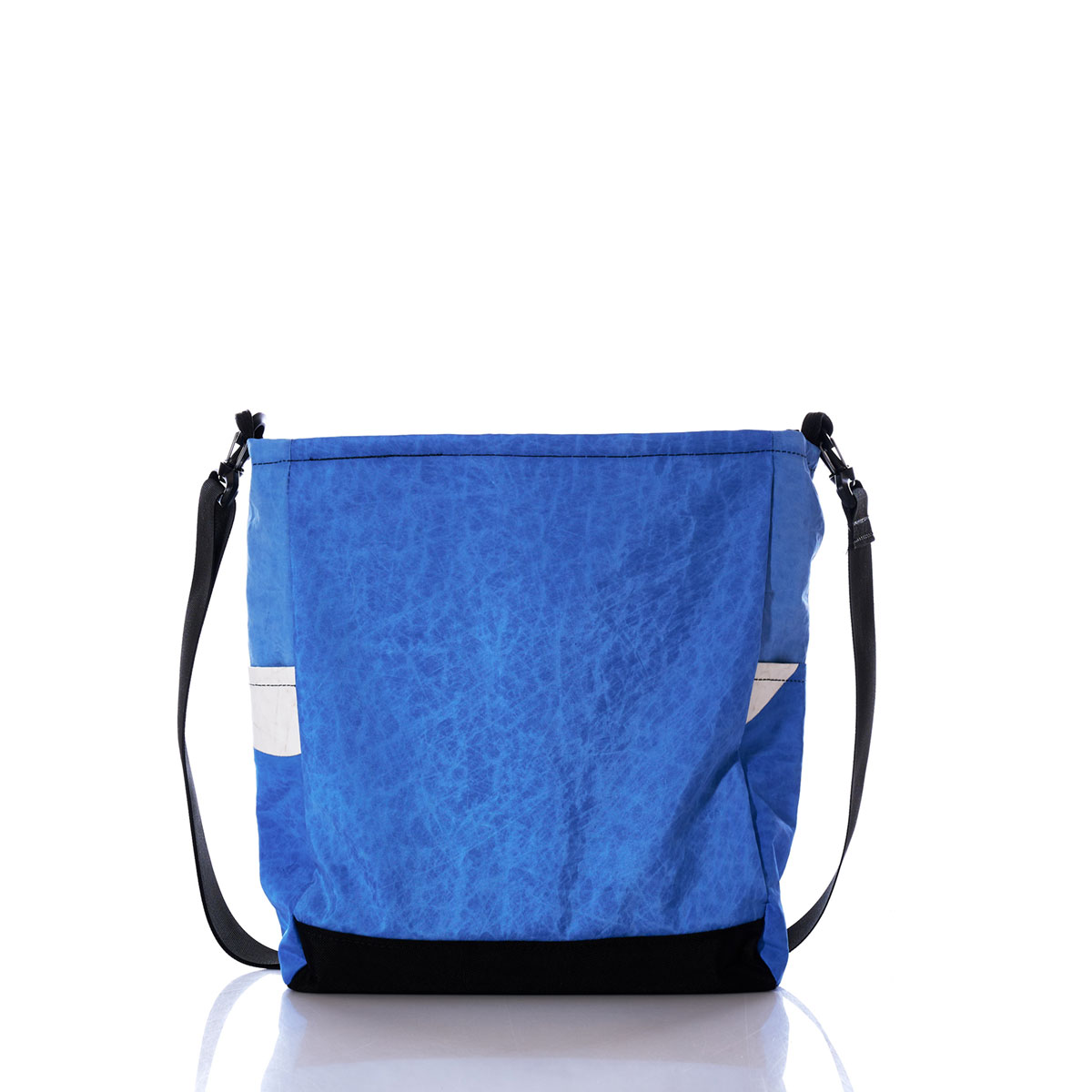 Vintage Blue and White Medium Voyager Crew Crossbody