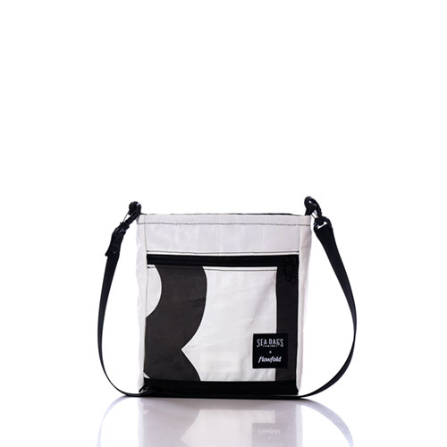 Vintage Black Numbers Small Voyager Crew Crossbody