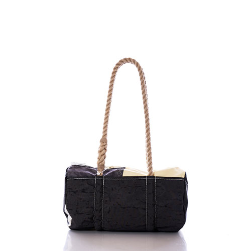Vintage Yellow and Black Baguette Bag