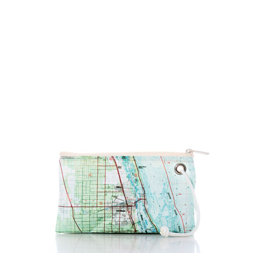 Vero Beach Nautical Chart Wristlet