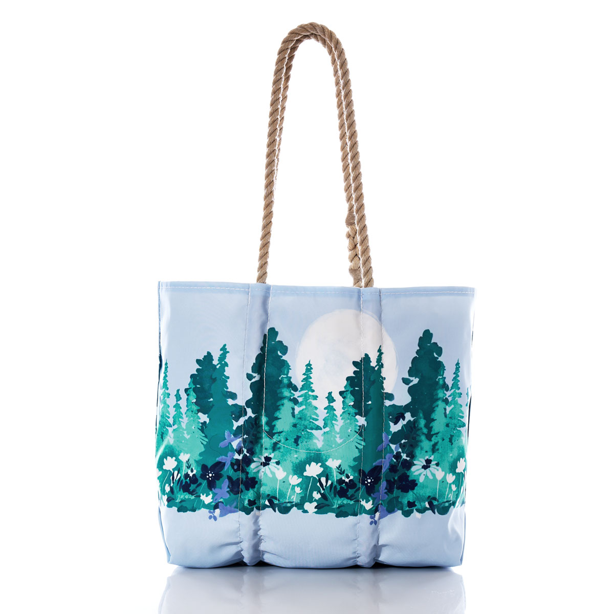 Life is Good Full Moon Forest Medium Tote