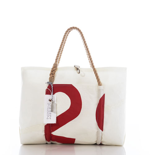 Vintage Red 2 Wharf Tote