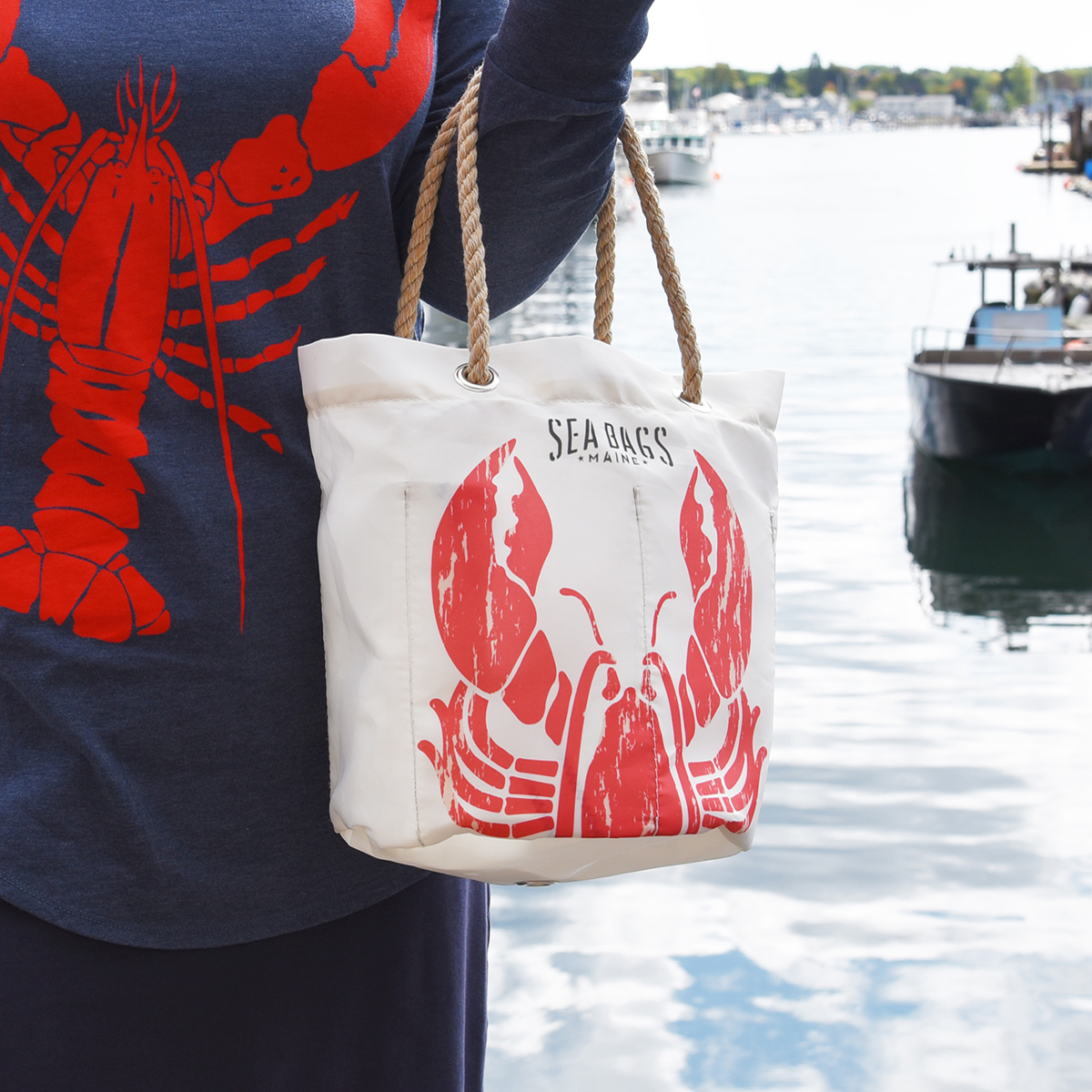 Lobster Pound Beverage Bucket Bag