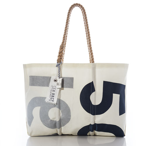 Vintage Navy 5091 Large Tote
