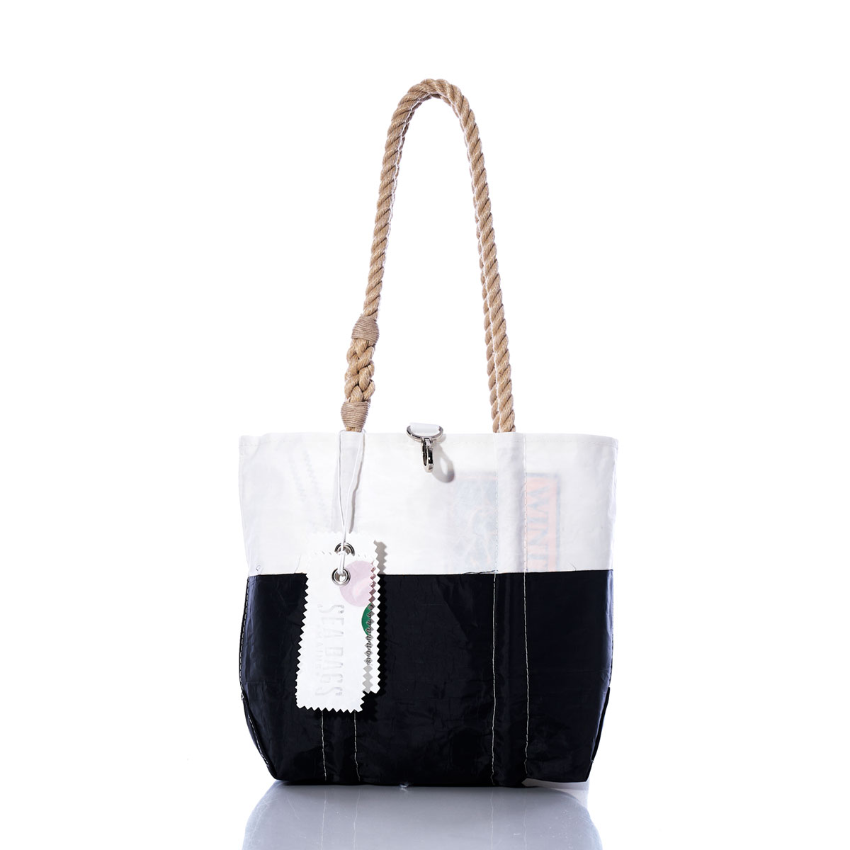 Vintage Black and White Handbag