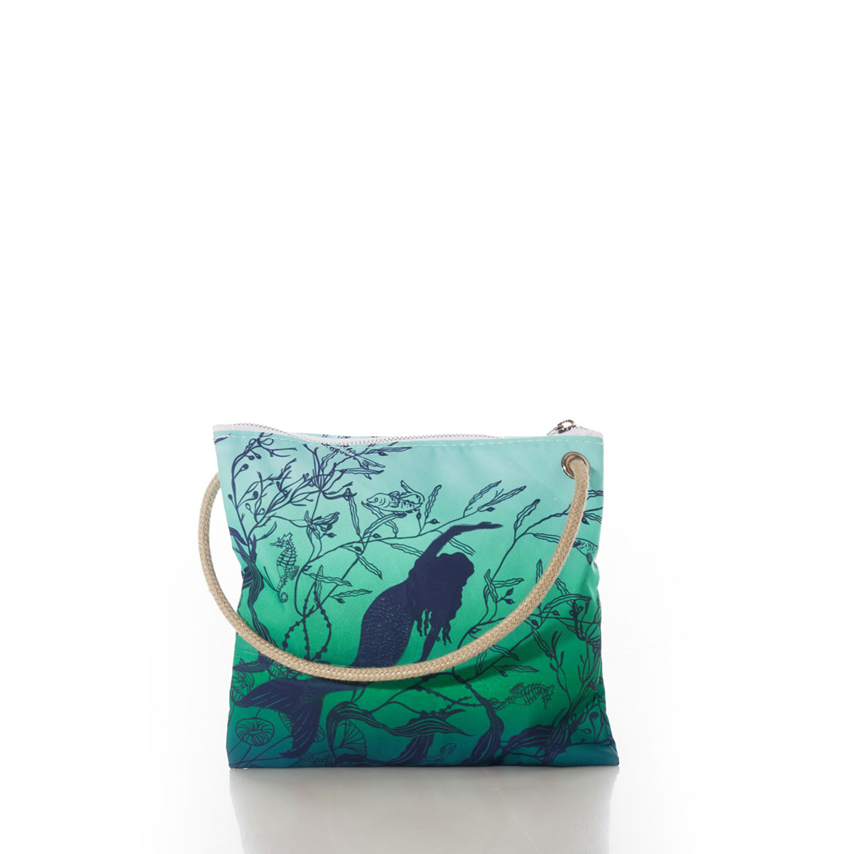 Mermaid Print Slim Crossbody