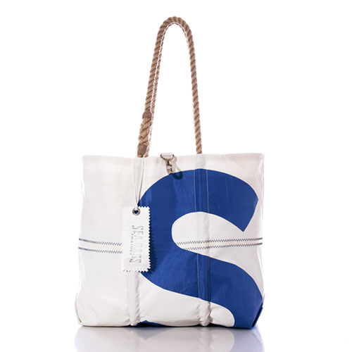 Vintage Blue S Medium Tote