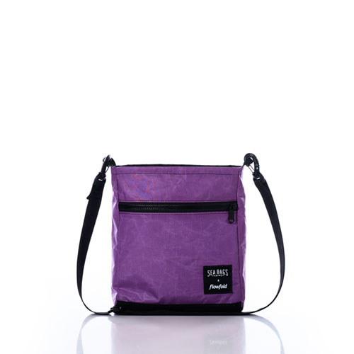 Vintage Purple Small Voyager Crossbody