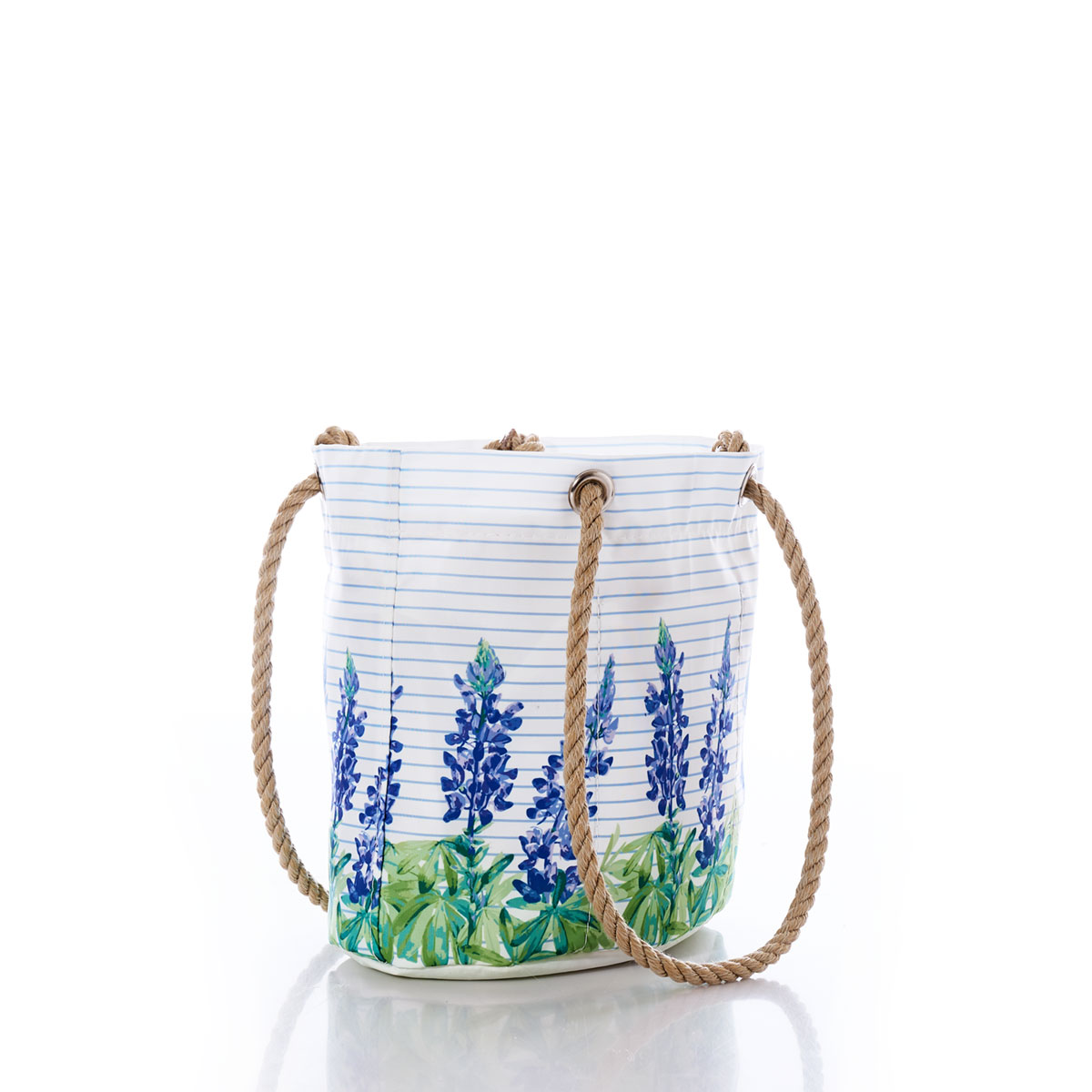 Lupine on Sailor Stripe Essential Handbag