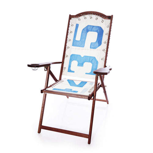 Vintage Blue 35 Lounge Chair