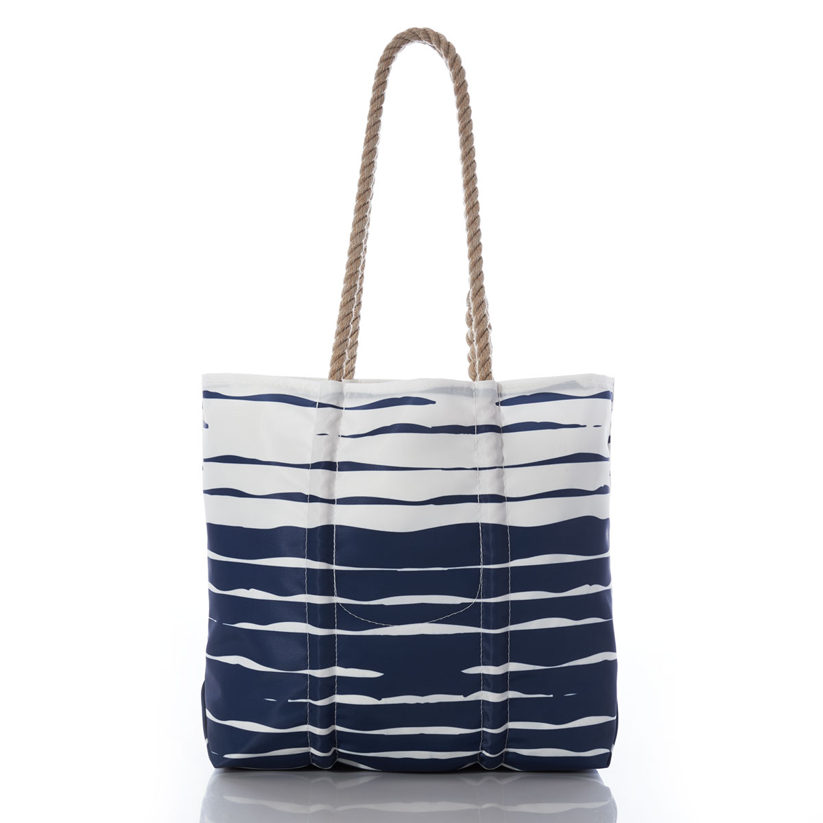 The Week-End Tote bag is fashioned from Monogram Washed Denim
