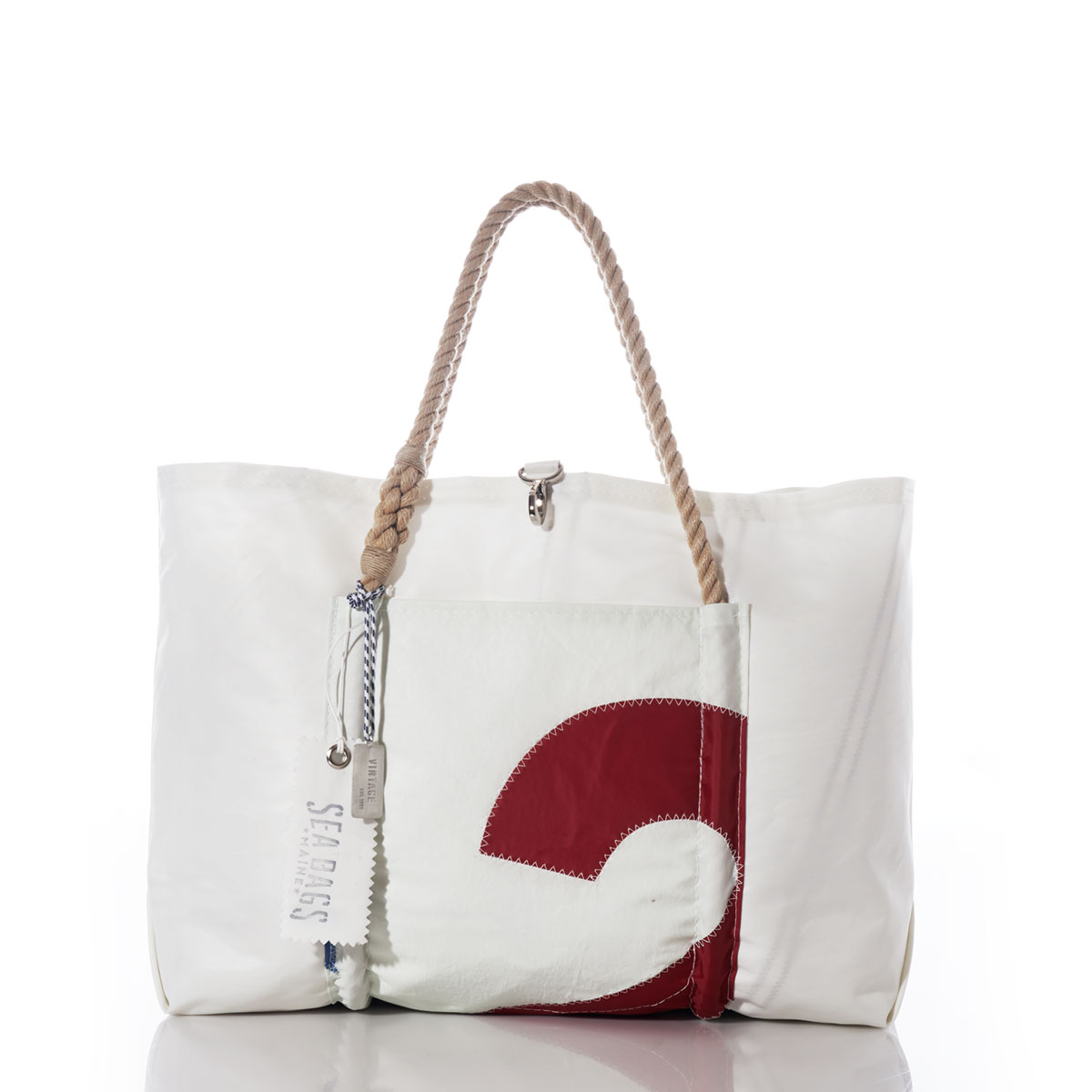 Vintage Red 2 Wharf Tote