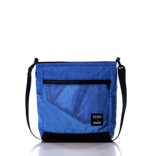Vintage Blue Medium Voyager Crew Crossbody